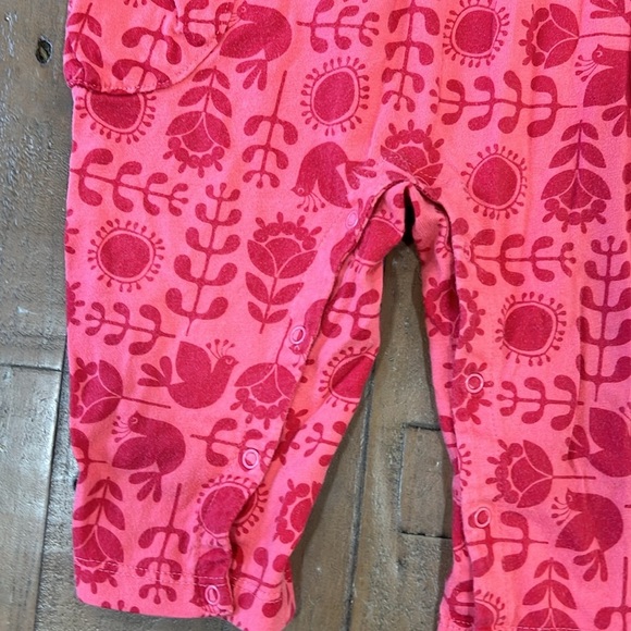 Tea collection floral bird romper - Picture 3 of 5